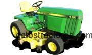 John Deere 430 opinión y ficha técnica