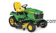 John Deere X750 ficha tecnica 