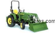 john deere 3036e opinión y ficha técnica